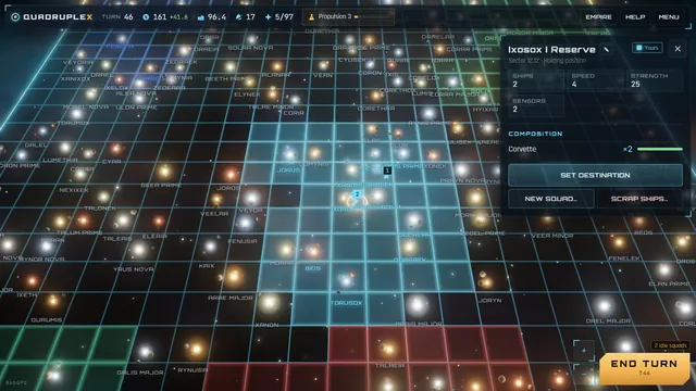 The fleet panel