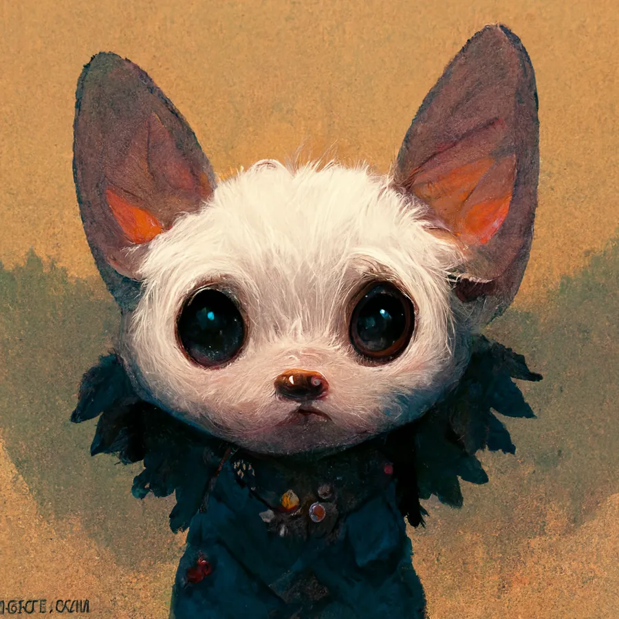 Early Tiny Moosh character concept 1