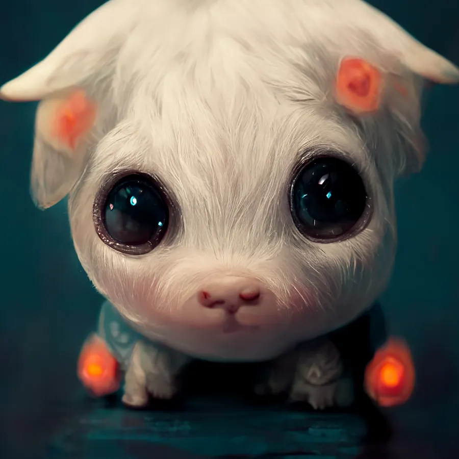 An early Tiny Moosh character sketch
